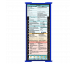 WhiteCoat Clipboard® Trifold - Blue Occupational Therapy Edition